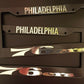 Set of 2 Philadelphia 76ers Car License Plate Frames Plastic or Aluminum Black Truck Parts Vehicle Accessories Auto Decor