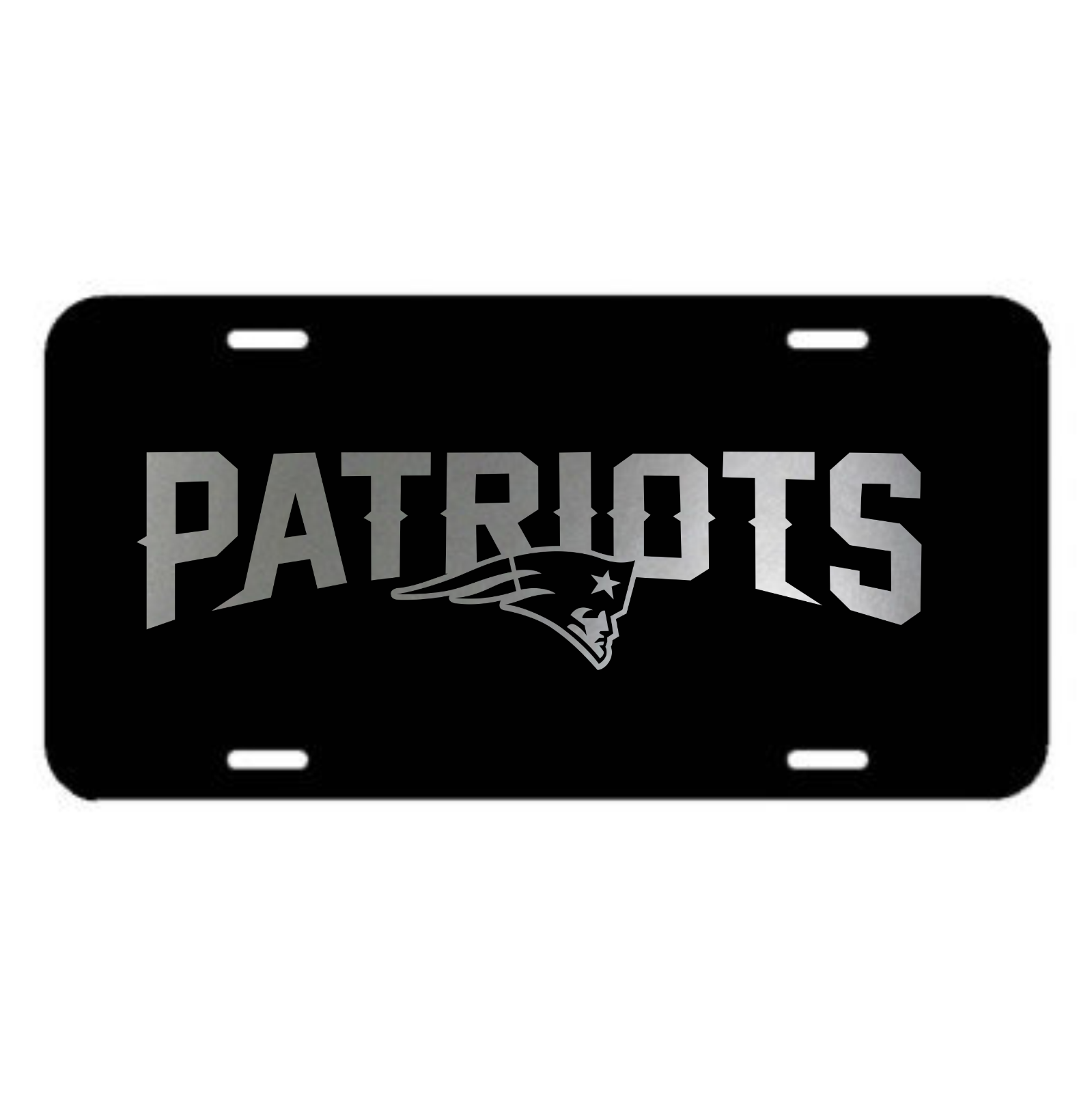 thumbnail image 2 of FANMATS New England Patriots 3D Metal Hitch Cover - Black, Fits 2" Square Hitches 2 of 14