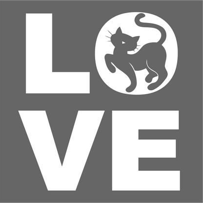 Love Cat Lover Vinyl Car Truck Decal Window Vinyl Sticker Vehicle Accessories Car Décor Kitty Stickers