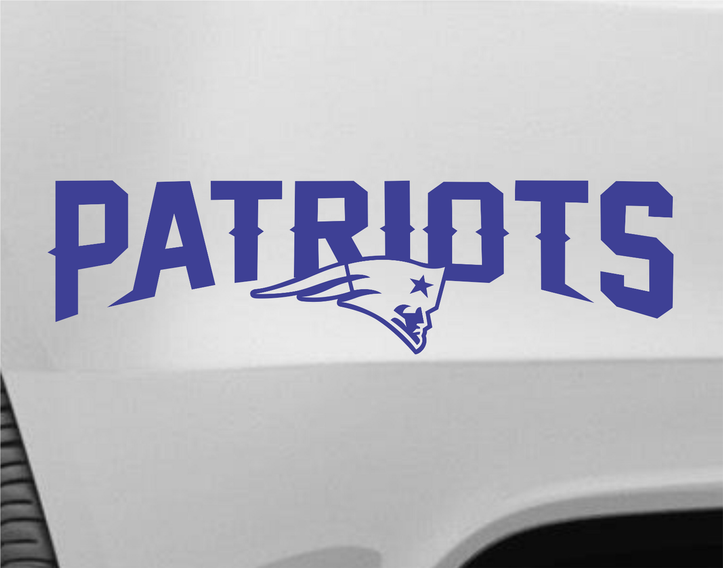 New England Patriots Vinyl Decal Window Sticker Car Accessories Home Decor