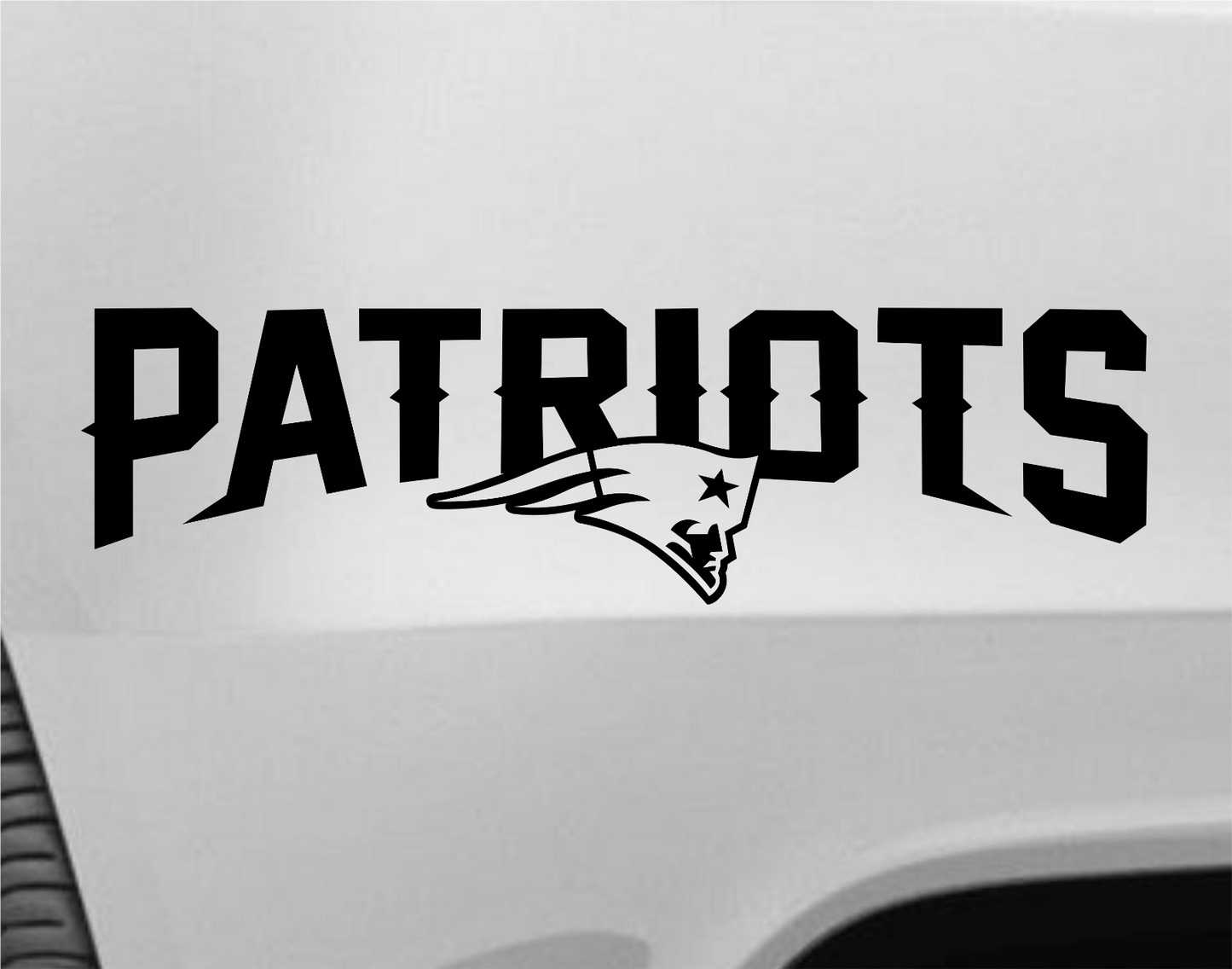 New England Patriots Vinyl Decal Window Sticker Car Accessories Home Decor