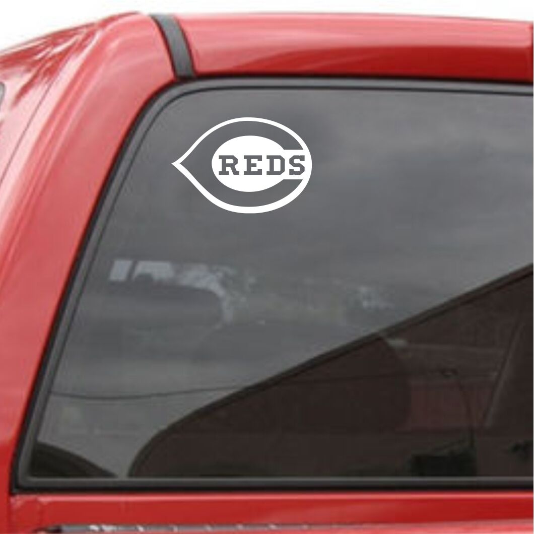 Marriott Reds Sticker Cincinnati Reds Vinyl Decal Window Sticker Car Accessories Home Decor ...