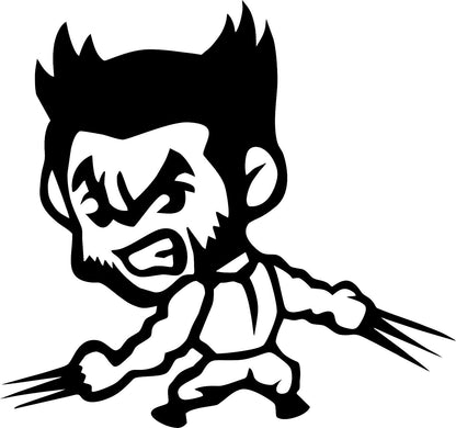 Wolverine Logan Vinyl Car Truck Decal Window Sticker