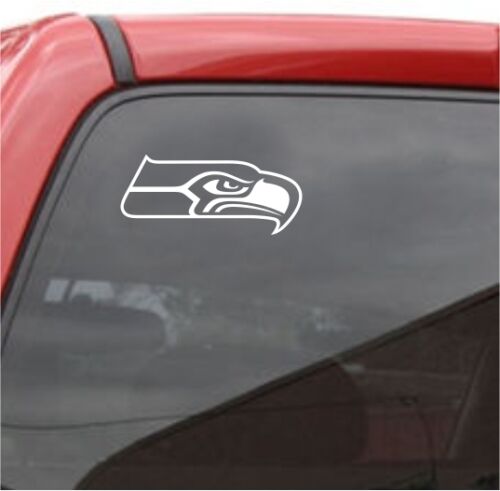 SET OF 2 -  Seattle Seahawks Vinyl Car Van Truck Decal Window Sticker